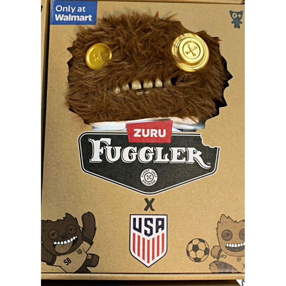 ZURU Fuggler Monster Plush Figure, Walmart Exclusive USA Soccer Jersey #76